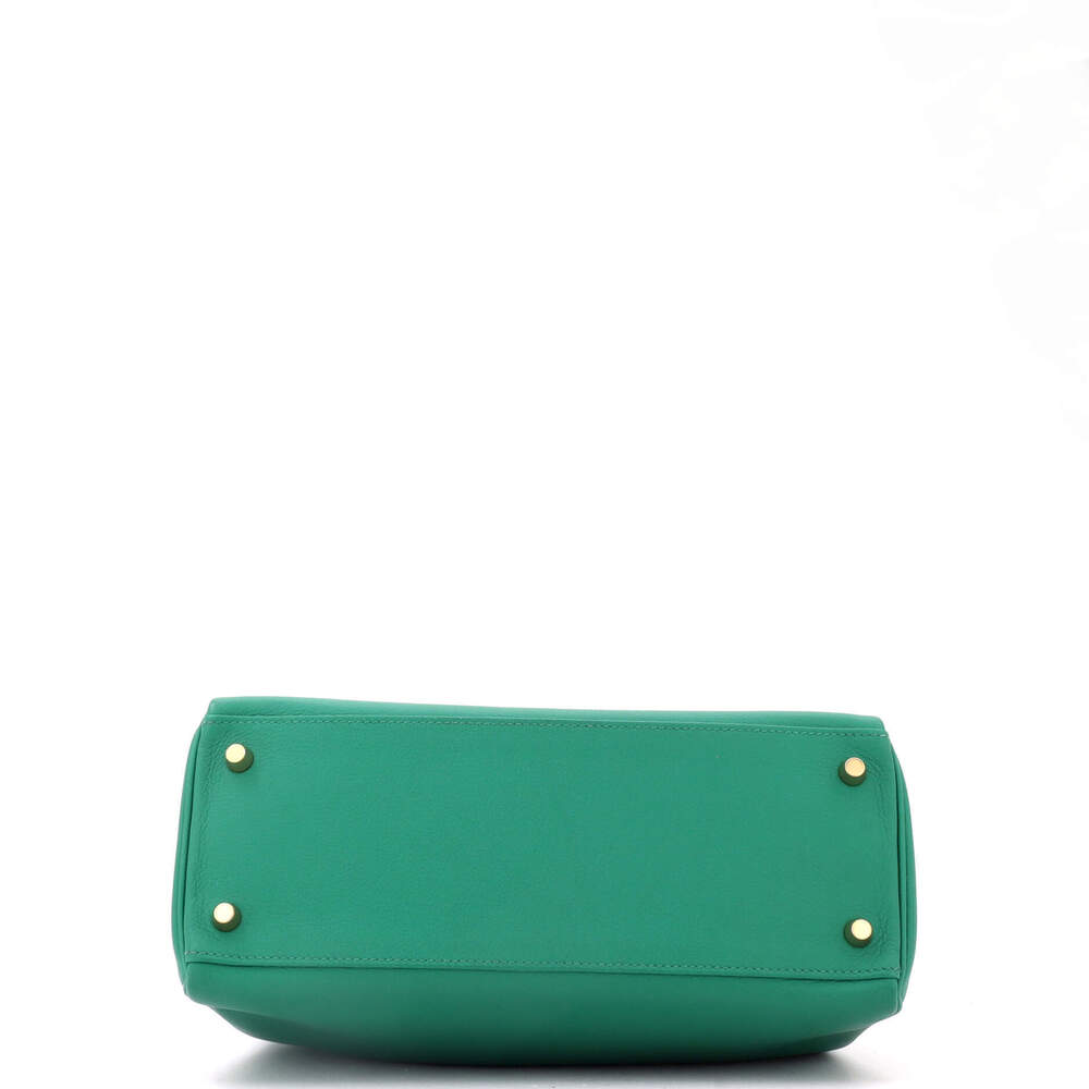Hermes Kelly 28 Green Evercolor with Gold Hardware - Picture 4 of 7